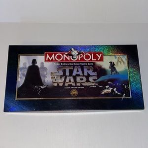 Hasbro Parker Brothers Monopoly Star Wars Classic Trilogy Edition